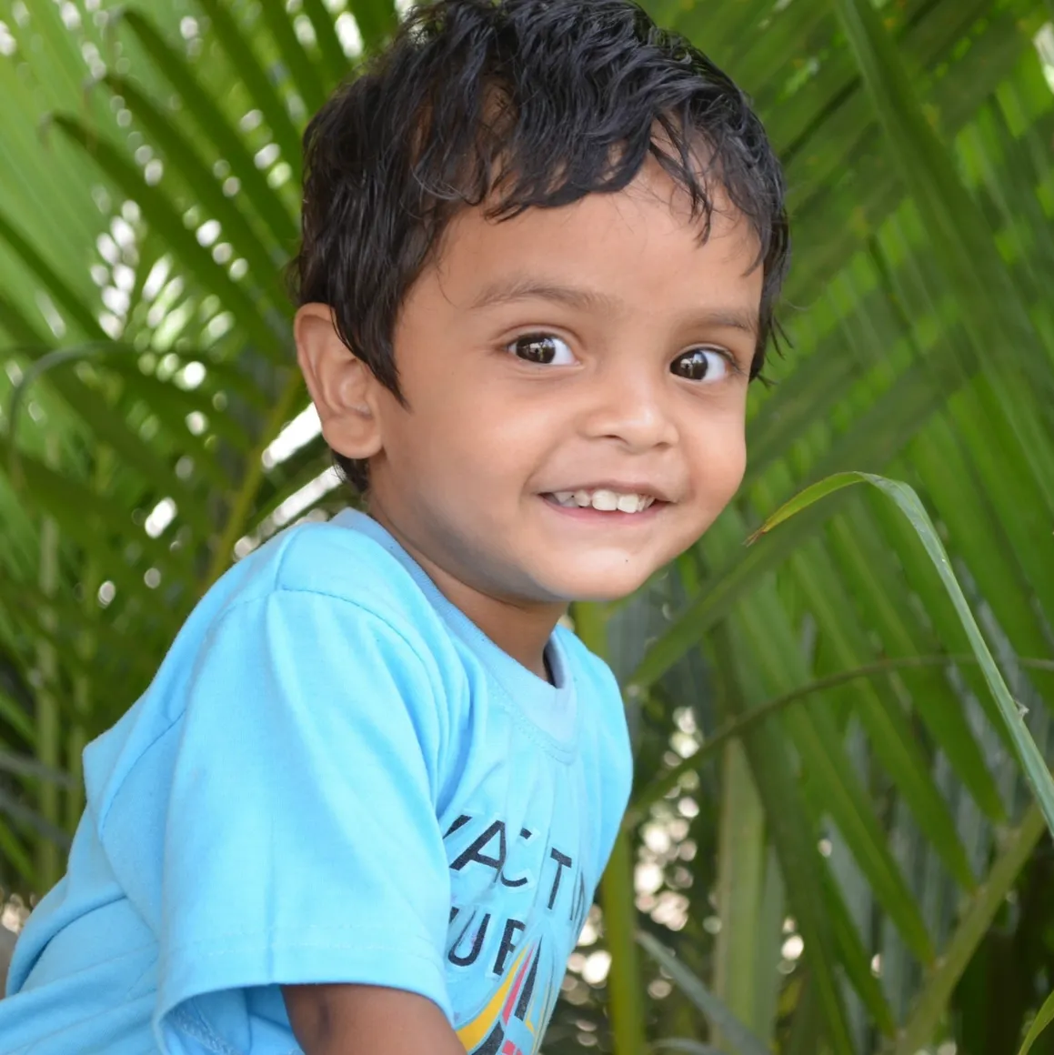 Happy child at Indikids Preschool